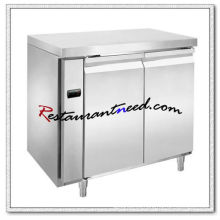 R306 2 puertas lujoso Fancooling refrigerador / congelador debajo del mostrador